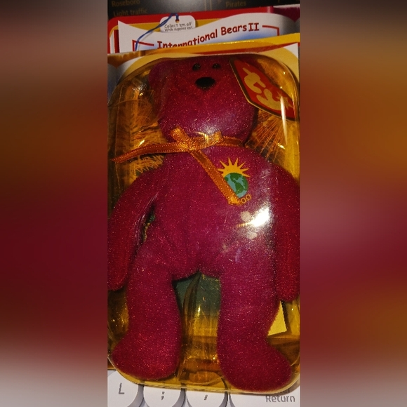 Millennium Bear beanie baby - Picture 3 of 3